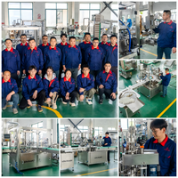Ligne de production - Machine de remplissage automatique haute précision Chubby Gorrila 60 ml pour petites bouteilles de liquide ou d'huile avec moteur servo