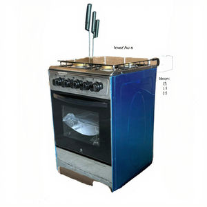 Estufa <span class=keywords><strong>de</strong></span> <span class=keywords><strong>Gas</strong></span> Independiente D 4 con Horno <span class=keywords><strong>de</strong></span> Convección, Placas <span class=keywords><strong>de</strong></span> Cocción <span class=keywords><strong>de</strong></span> Acero Inoxidable y Tostadora <span class=keywords><strong>para</strong></span> Uso Doméstico - Product Image 3