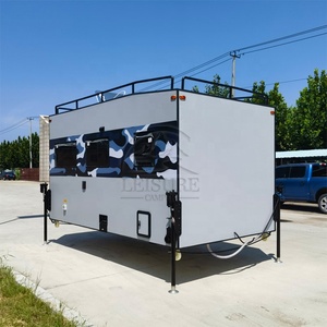 <span class=keywords><strong>Camper</strong></span> de Ocio Todoterreno, <span class=keywords><strong>Camper</strong></span> de Fibra de Vidrio 4x4, Carcasa de Camioneta para Campamento en Venta, Remolque de Camping con Plataforma Plana de Fábrica de RV - Product Image 5