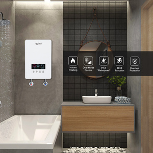 Calentador de Ducha Eléctrico de 8KW con Pantalla LED, Control Táctil de Vidrio, Calentamiento Instantáneo para Paraguay - Product Image 4