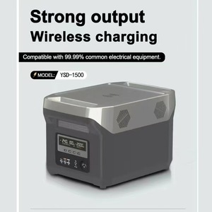 Générateur solaire rechargeable LiFePO4 2000Wh 2000W pour le camping en plein air, les voyages, la maison, la sauvegarde d'urgence, station d'alimentation portable - Product Image 2