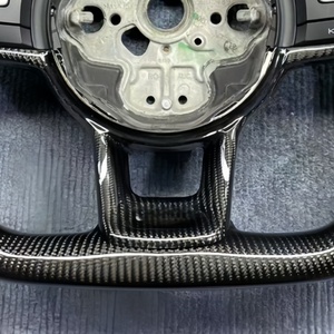 Accesorios para Automóviles al por Mayor, Volante de Fibra de Carbono para Volkswagen <span class=keywords><strong>Golf</strong></span> 6 7 MK7 GTI Polo Tiguan Touareg Passat CC - Product Image 3