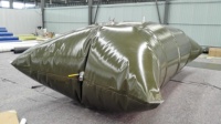 Réservoir souple gonflable en bâche PVC pliable de 10 000 L pour le traitement de l'eau
