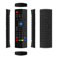 Keyboard Nirkabel 2.4GHz Air Mouse Remote Control USB untuk Android Mini PC TV Box