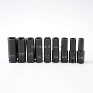 Deep Air Impact King Métrique 1/2 Clé Sae Drive <span class=keywords><strong>Powerfix</strong></span> douille 35pcs - Product Image 3