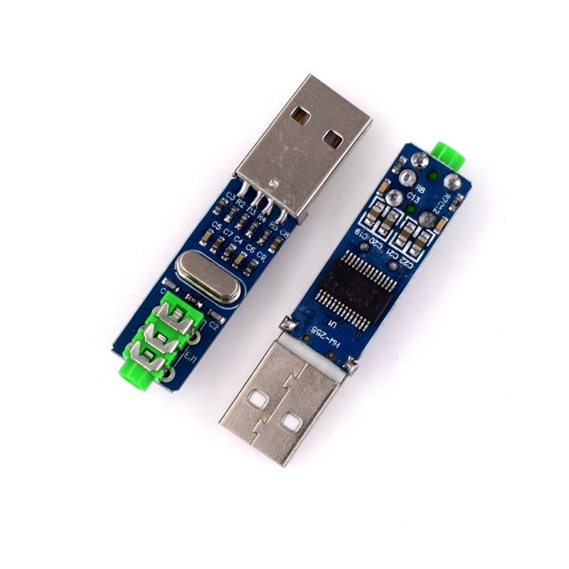 #255 USB ЦАП mini usb ЦАП Декодер pcb PCM2704 USB звуковые карты аналоговый ЦАП Декодер плата PCM2704