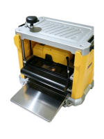 Raboteuse à banc Hengnuorui 330 mm 2 kW 220 V avec alimentation et retour automatiques, tête de coupe spirale, utilisation facile