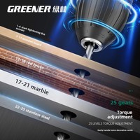 Ensemble d'outils Llin, boîte à outils complète en acier au chrome-vanadium, batterie lithium-ion pour les réparations polyvalentes, électriciens