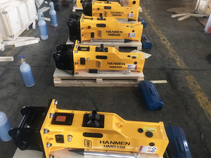 Martelo Hidráulico Tipo Caixa HANMEN HMB450 45mm <span class=keywords><strong>Mini</strong></span> Martelo Hidráulico para Escavadora - Product Image 5