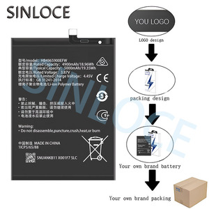 Batería de fábrica Teléfono HB386589ECW para HuaWei P10 +/NOVA3/NOVA4/<span class=keywords><strong>honor20</strong></span>/honor Play 3650mAh 3,82 V Fabricante de baterías de teléfono - Product Image 3