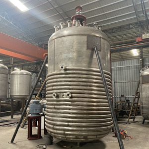 Structure verticale de réacteur chimique avec le réacteur accrochant d'acier inoxydable avec le mélangeur chimique de condensateur - Product Image 5