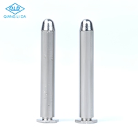 Vis de positionnement hexagonale en acier inoxydable usinée CNC, à rivetage, pour trou aveugle, marque QLD