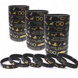 Affordable Personalized Logo <b>Pink</b> Wristbands Custom Wide Rubber Wristbands for Events - Product Image 3