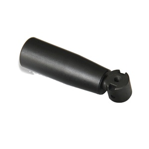 Mechanical Accessories for Lathe with Foldable Plastic Handle Retractable Nylon <b>Black</b> Folding Handle - Product Image 1