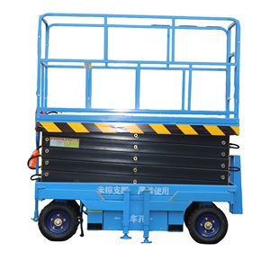 6-12m熱油圧手動伸縮はさみ作業プラットフォーム窓洗浄リフト用 - Product Image 1
