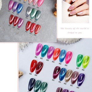 Esmalte de Uñas Magnético con Gel UV Reflectante, Efecto Brillante de Ojo de Gato, Esmalte de Uñas Removible con Efecto Brillante - Product Image 3