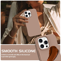 Coque arrière souple en silicone VAWI S002 pour iPhone 17 Plus, étui de protection antichoc et anti-rayures pour Samsung A56