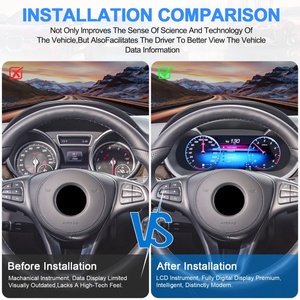 Tableau de bord numérique Navihua LCD pour Benz ML GL 2012-2015, cockpit virtuel - Product Image 3