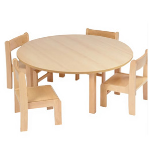 Meubles de garderie Montessori, mobilier pour la maternelle, équipement pour la crèche, table et chaise pour enfants - Product Image 1