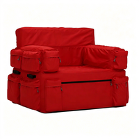 Canapé-lit gonflable portable, chaise longue individuelle pour le camping en plein air, la plage, les festivals, le jardin, la maison, les loisirs