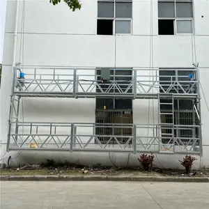 Temporary High Building Construction Swing Stage ZLP Galvanized Steel Work Platform