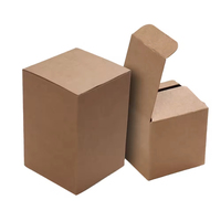 Cajas Cosméticas Ecológicas Personalizadas, Cajas Plegables Pequeñas de Papel Kraft para Botellas, Empaquetado Personalizado