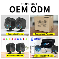 Nuevo Altavoz para Juegos de Computadora de Escritorio Mini con Iluminación RGB Dinámica Blanca, Modo Dual para Teléfono Móvil y Computadora 5.3