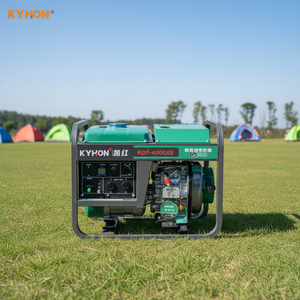 Vente directe d'usine, générateur portable d'extérieur KaiHong, générateur industriel, générateur manuel/électrique KDF4000X/XE, générateur de haute qualité KDF - Product Image 1