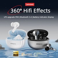 Écouteurs sans fil TWS LP5 Pro originaux, Bluetooth, sport, basses Hifi, intra-auriculaires, appels HD, écouteurs blancs
