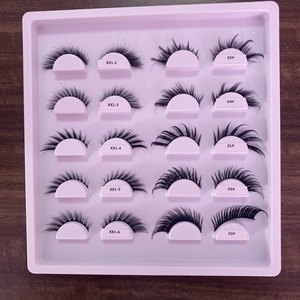 Nuevas Pestañas Postizas Yalee Coreanas de <span class=keywords><strong>Seda</strong></span> 3D con Fibra Sintética, Diseño Ojo de Gato, Banda de Algodón Negra, Estilo <span class=keywords><strong>Foxy</strong></span>, Completas, Gruesas y Suaves, Longitud de 8-15 mm - Product Image 1