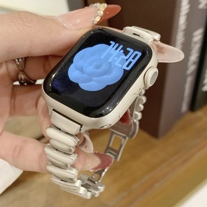 สายนาฬิกาแบบใหม่เหมาะสำหรับนาฬิกา IWatch S11, S10, S9, <span class=keywords><strong>S8</strong></span> และ 7654321SE สำหรับผู้หญิง - Product Image 3