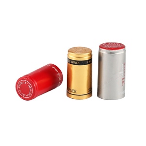 Bouchon de bouteille de vin en PVC de forme cylindrique, thermosensible, étanche, <span class=keywords><strong>réutilisable</strong></span>, pour pots de 100 ml, capuchon rétractable scellable - Product Image 1