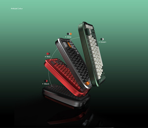 2.4G CNC Kim Loại Trường Hợp Không Dây RGB Bàn Phím Cơ Khí K68 USB Loại C <span class=keywords><strong>Mini</strong></span> Chơi Game Phong Cách - Product Image 2