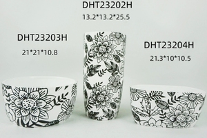 Tùy Chỉnh Tay Sơn Chậu Gốm Cho Các Nhà Máy Gốm Đất Sét Chậu Hoa Bao Gồm Thiết Kế Độc Đáo <span class=keywords><strong>Container</strong></span> Cho Nhà Và Vườn Sử Dụng - Product Image 2