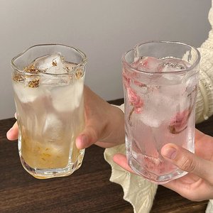 แก้วน้ำดีไซน์เฉพาะแบบขายส่ง แก้วน้ำฝนตก แก้วกาแฟลาเต้เย็น แก้วน้ำผลไม้และเครื่องดื่มเย็น สำหรับใช้ในบ้าน - Product Image 5