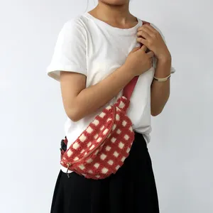 Wholesale Fashionable Sustainable Waist Bags Women's Crossbody Bag Casual Fanny Pack