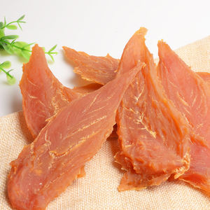 FRIANDISES POUR ANIMAUX de compagnie bio lanières de poitrine de poulet doux filet de poulet pour animal de compagnie saccadé bandes formation récompenses chien collations viande moelleuse - Product Image 6