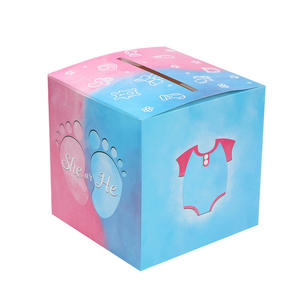 Kit de jeu interactif pour la fête de révélation du sexe du bébé nouveau-né, garçon ou fille - Product Image 1