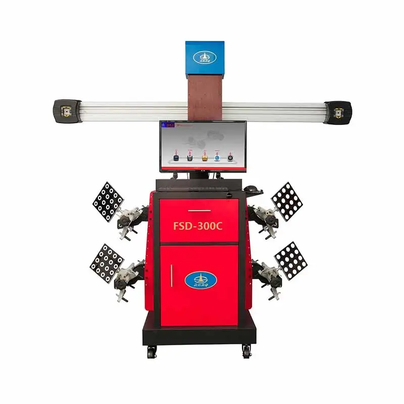 Fostar CE OEM ISO SONY Cámara importada Sistema de 5 millones de píxeles Máquina de alineación de ruedas 3D completamente automática