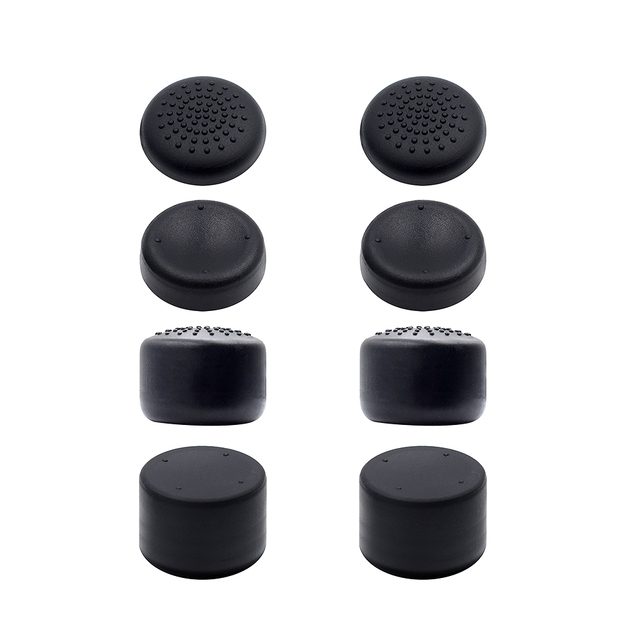 8pcs/set Gamepad Thumbsticks Heightened Case Thumb Grip Rocker Cover for PS5/PS4 Joystick Game Controller Accessories