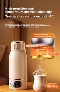 <span class=keywords><strong>Chauffe</strong></span>-lait portable chauffage sans fil température constante isolation de bébé <span class=keywords><strong>chauffe</strong></span>-<span class=keywords><strong>biberon</strong></span> sans fil rechargeable en acier inoxydable - Product Image 4