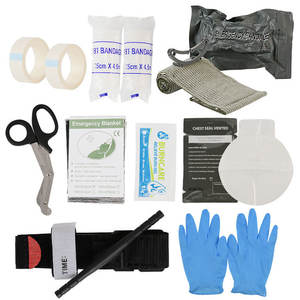 ชุดปฐมพยาบาลกลางแจ้งหลากสี 600d ไนลอนกันน้ำอุปกรณ์เอาตัวรอดฉุกเฉินสำหรับตั้งแคมป์ท่องเที่ยว EDC - Product Image 2