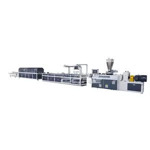 PVC UPVC Window and Door Frame Profile Making Machine WPC Door Frame Extruder Window Profile Extrusion Production Line