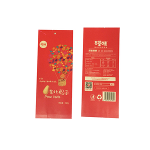 Aluminum plastic food package back seal bag