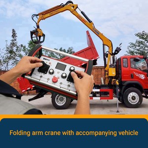 Popular NOMI NM-017 Industrial <b>Crane</b> Lifting Wireless <b>Remote</b> <b>Controller</b> 2 Levers Waterproof Plastic Silicone Dual Speed - Product Image 3