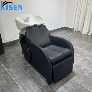 Kisen 2024, Nuevo Modelo de Alta Calidad, Muebles de Salón, Silla de Peluquería con Lavabo Blanco para Lavado de Cabello en Venta - Product Image 2