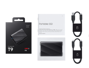 Nieuwe Voorraad Draagbare Ssd T9 Usb 3.<span class=keywords><strong>2</strong></span> Gen 2X2 1Tb (Zwart) <span class=keywords><strong>2</strong></span>,000 Mb/s Externe Solid State Drive Voor Gaming, Studenten En Professionals - Product Image 5