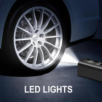 Rechargeable Electric Digital Wireless Air Pump Tire Inflator Portable Air Compressor for Car Bike Motorcycle Truck Tires