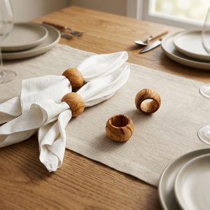 Porte-serviettes en bois rustique pour comptoir de cuisine et table à manger, organisateur de mouchoirs de style farmhouse pour la maison et les restaurants - Product Image 6