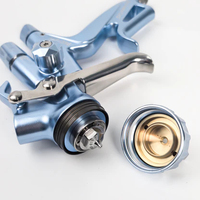 Pistolet à air comprimé professionnel PORPHIS PRD-815C pour la peinture automobile, buse de 1,3 mm et gobelet de 600 ml pour la finition transparente des voitures